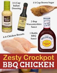 Zesty Bbq Chicken In 2020 Bbq Chicken Crockpot Bbq Sauce Chicken Bbq Chicken