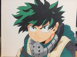 Drawing anime time lapse bust up anime drawing timelapse youtube. Just Finished My Newest Drawing Of Deku Will Be Posting A Time Lapse Of My Coloring It On My Youtube Channel Weirda95draws Bokunoheroacademia