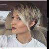 Medium Short Haircuts With Side Bangs