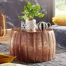 jamal couchtisch rund farbe braun couchtisch rund couchtisch orientalisches design