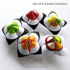 Printable Cootie Catcher Games Cute Sushi Art Trending Now Etsy In 2021 Sushi Art Cootie Catcher Paper Games For Kids