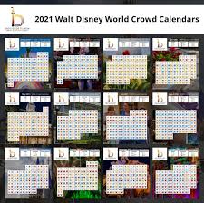 Our disney crowd calendar updates on a monthly basis and currently features the year 2021. Walt Disney World The Perfect Vacation Starts Here