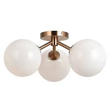Get $5 coupon (code:homerises) submit a large order inquiry. Huxe Adelina Semi Flush Mount Ceiling Light Ylighting Com