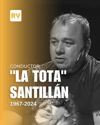⚫️ Ricardo Daniel Carías, más conocido en el mundo del espectáculo como  Daniel "La Tota" Santillán, murió a los 57 años. ✝️ El conductor y  productor musical fue encontrado sin vida en