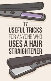 17 Useful Tricks For Anyone Who Uses A Hair Straightener Natural Hair Styles Hair Straightener Hair Hacks