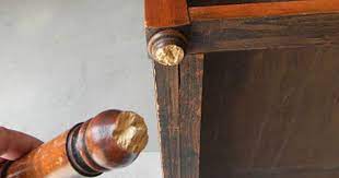 How To Easily Fix A Broken Furniture Leg Forever Decorating Wood Furniture Diy Repair Wood Furniture Diy Wood Projects Furniture