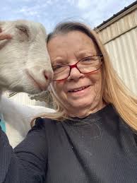 Bottle raised the cutest buckling for my son this year. He has been weaned  and gone to live with my sons herd now but Mr. Manny was so much fun 😆 he