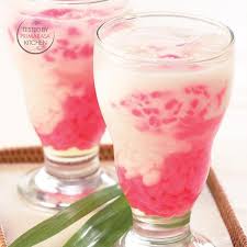 Tepung sagu 2 sdm 3. Resep Es Cendol Merah Putih