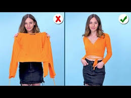 Outfit Girl Hacks Easy Crafty Diy Life Hacks For Girls More By Blossom Youtube Diy Clothes Life Hacks Diy Clothes Hacks Diy Life Hacks