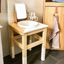 Basin For Kids Ikea Oddvar Stool Instagram Sonntagsphotos Waschtisch Fur Den Junior Ikeahack Diy Kindermobe Ikea Oddvar Ikea Waschtisch Ikea