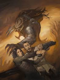 Originals The Art Of Lucas Graciano Alien Vs Depredador Arte Vikingo Depredador