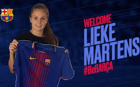Customize jersey fc barcelona 2020/21 with your name and number. Lieke Martens Fourth Signing For 2017 18 For Barca Women