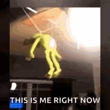 Kermit Hanging Gifs Tenor