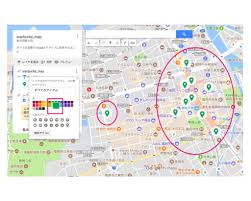 Googleマップ マイマップのピン色を一括変更する カスタムアイコンへ変更する Smatu Net