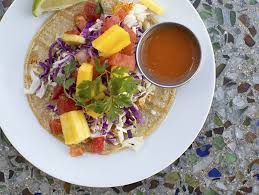 Fish tacos tend to be most popular in coastal towns and can be found at street vendors in some parts of california. Haggo S Organic Taco Encinitas United States California Afar