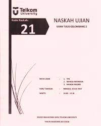 Maybe you would like to learn more about one of these? Soal Utg Smb Universitas Telkom 2017 2016 2015 Latihan Soal Ujian Tulis Seleksi Mahasiswa Baru Smb Universitas Telkom 2018 Pendidikan Kewarganegaraan Pendidikan Kewarganegaraan