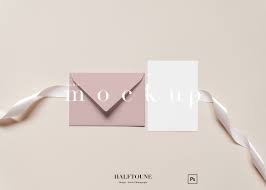 Mockup Cardcard Mockupfemininegentleblank Cardinvitation Etsy Wedding Cards Wedding Invitation Cards Clear Wedding Invitations