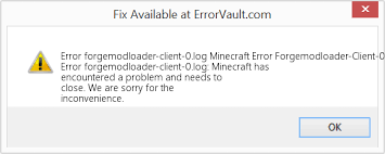 In other words, your exit code 0 issue could be … How To Fix Error Forgemodloader Client 0 Log Minecraft Error Forgemodloader Client 0 Log Error Forgemodloader Client 0 Log Minecraft Has Encountered A Problem And Needs To Close We Are Sorry For The Inconvenience