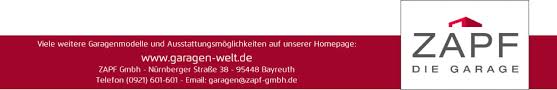 Fertiggaragen vom zapf garagen profi alles aus einer hand garagen. Zapf Fertiggaragen