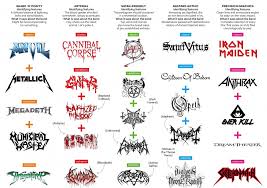 A Field Guide To Metal Logos The Grid 7 20 11 Bilton