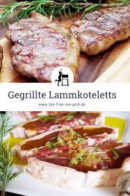 Lammkoteletts Grillen Und Braten Genaue Anleitung Mit Video Rezept Lammkotelett Rezepte Gegrillte Lammkoteletts