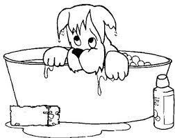 Coloring pages your are looking now is described  here we collect for you alot of coloring pages wet your can download and print it for free. Bath Dog Soaking Wet When He Take A Bath Coloring Pages Coloring Pages Online Coloring Coloring Pictures