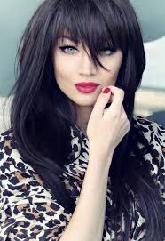 See more ideas about black hair magazine, hair magazine, black hair. Long Black Hair And Bangs Hair Hair Inspiracao Cabelo Cores De Cabelo