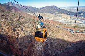 Franklin mountain star el paso tx. See Two Countries And Three States From This Soaring El Paso Gondola Texas Highways