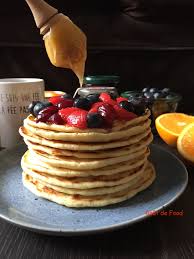Pancakes Americains Fluffy Et Legers Recette Pancakes Pan Cake Americain Recette
