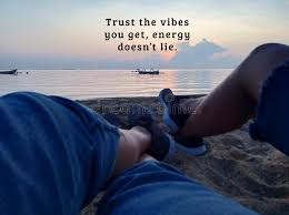 Trust The Vibes You Get Stock Photo Image Of Business 119688456
