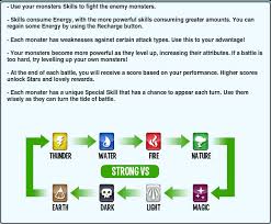 monster legends weakness chart dont forget that all