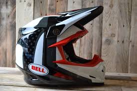 Black And White Dirt Bike Helmet Bell Moto 9 Carbon Flex Helmet Vice Black White Bell Moto Motocross Helmets Youth Dirt Bikes