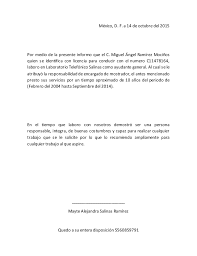 ¿qué es una carta de presentación laboral? Carta Laboral 1