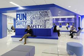 Jetblue Headquarters Office Interior Design Office Interiors Interior Design Color Schemes