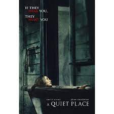 A Quiet Place Poster In 2021 A Quiet Place Movie John Krasinski Best Horror Movies