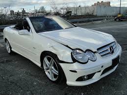 Front Damage 2009 Mercedes Benz Clk Class Clk350 Convertible Repairable Sports Cars For Sale Mercedes Benz Benz