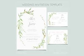 Leafy Wedding Invitation Template Free Design Resources Wedding Invitation Templates Wedding Invitations Wedding Planning Websites