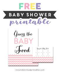 Such as png, jpg, animated gifs, pic art, logo, black and white, transparent, etc. Free Printable Baby Shower Pink Chevron Game Guess The Baby Food Instant Download Instant Download Printables