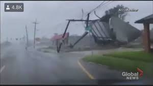 It had two peaks, the first was before landfall in the turks & caicos islands and the second was immediately before landfall in the florida panhandle. Vxk3j17igudokm