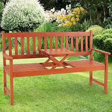 Deuba Gartenbank Picknick Tisch Fsc Zertifiziertes Eukalyptusholz Inkl Hochklappbarem Tisch In Outdoor Robust Sitzbank Garten Gartenbank Holzbank