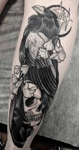 Meaning of tattoo in english. Crow Tattoo Meaning The Devil S Playground Ltd
