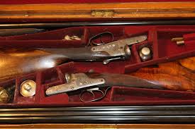 Pair of 12 bore Charles Lancaster Back Action Sidelocks