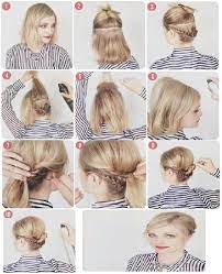 ;) je n'ai pas pris une modèle avec des cheveux trop courts. Pin Oleh Assal Di Tuto Coiffure