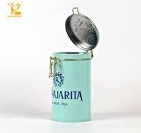 Tea Tin Can with Lock - Secure & Stylish Storage Solutions