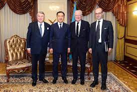 Bakytzhan Sagintayev holds a meeting with Baron Eric De Rothschild -  Official Information Source of the Prime Minister of the Republic of  Kazakhstan