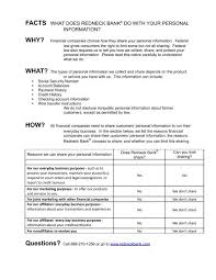 Part of a series on financial services. Privacy Model Disclosure Redneck Bank