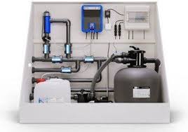 Pool Komplettset Bay Mit Skimmer Schwimmbecken Und Optionaler Pooluberdachung Elektrischem Rollo In 2020 Pool Komplettset Schwimmbecken Pooluberdachung