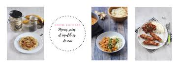 Menus Sains Et Equilibres De Mai Rachel Cuisine En 2020 Menu Sain Rachel Cuisine Recettes De Cuisine