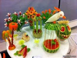 نتیجه تصویری برای تزیین سفره یلدا