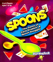 Then the dealer may deal four cards to each player. Spoons Board Game Boardgamegeek